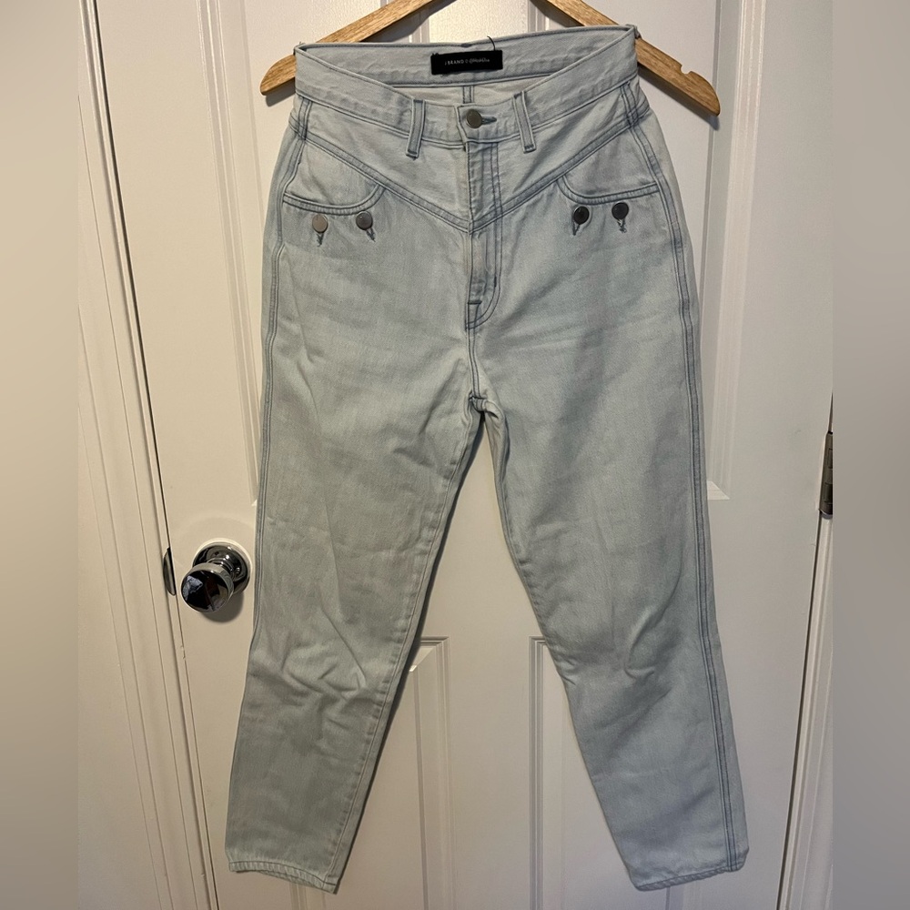 J Brand x Hosk Elsa High Rise Boyfriend Denim Jeans
